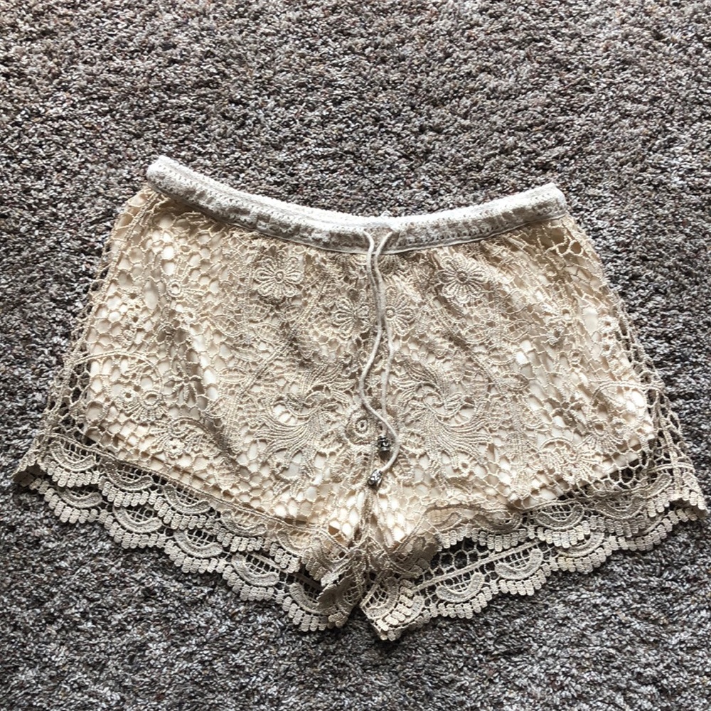 Pretty shorts with gold detailing